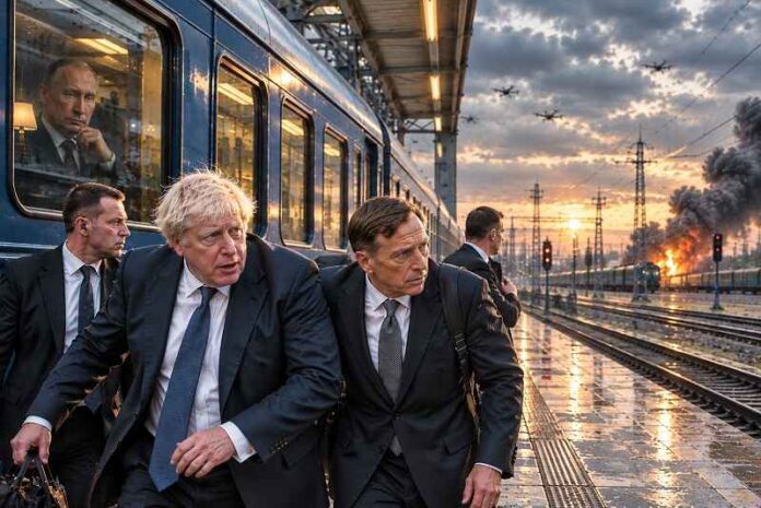 Poetin heeft geen poging gedaan om Boris Johnson en David Petraeus te vermoorden