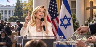 Spiritueel adviseur van het Witte Huis: Amerikanen moeten 10% van hun inkomen aan Israël betalen om ‘de tienden te eren’