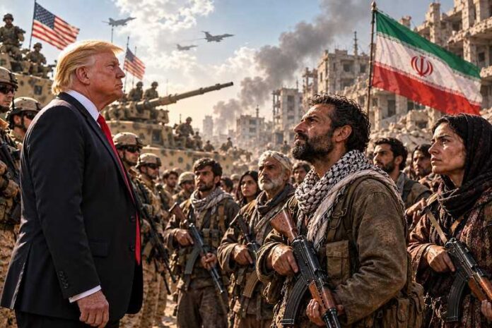 Trump begrijpt niet waarom hij gedoemd is te verliezen van Iran