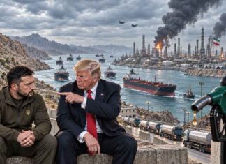 De verkeerde oorlog: Trump geeft Kyiv de schuld van een dieselcrisis die door zijn eigen oorlog met Iran is veroorzaakt