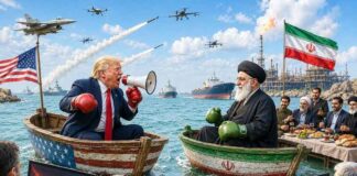 Trump valt Iran aan, Iran valt Trump aan, Trump…