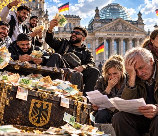Duitsland: 63,4% van de bijstandsontvangers heeft een migratieachtergrond, kost de belastingbetaler in 2026 naar schatting € 21,2 miljard