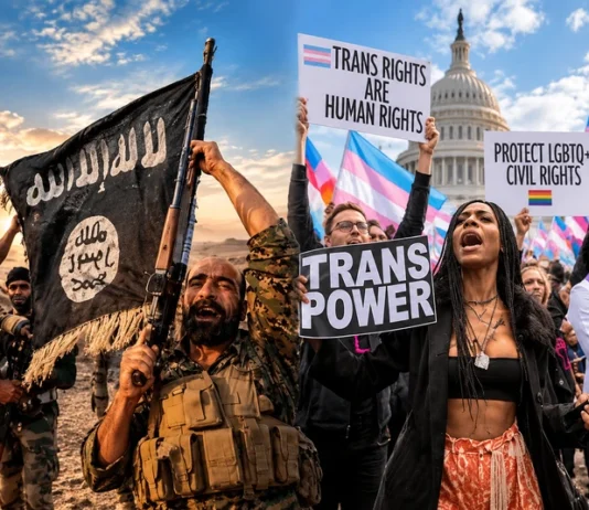 Amerikaanse travestieten achter Nederlandse dijken