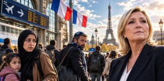 Bijna de helft van de moslims en joden dreigt Frankrijk te verlaten als Le Pen wint