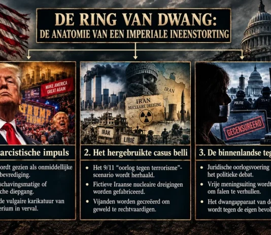 De Ene Ring van het imperium: pathologische hoogmoed, de kunstmatig gecreëerde vijand en de ineenstorting van de westerse macht