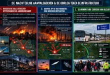 De energieoorlog escaleert: ballistische aanvalsgolven op Kiev en Krementsjoek, de aanval op Novokoejbysjevsk en de corridor van Olesjky