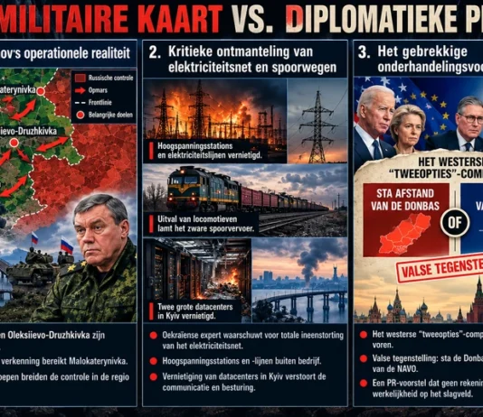 De westerse kloof met de werkelijkheid: Gerasimovs operationele realiteit, de ineenstorting van het Oekraïense elektriciteitsnet en de denkfout achter Atlantische voorstellen voor een vredesregeling