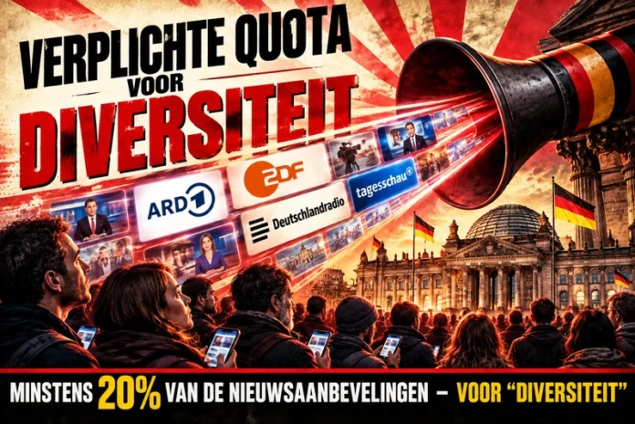 Duitsland wil de nieuwsfeeds van burgers sturen