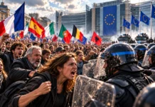 Europa staat op: van Parijs tot Tirana barst de frustratie los op straat