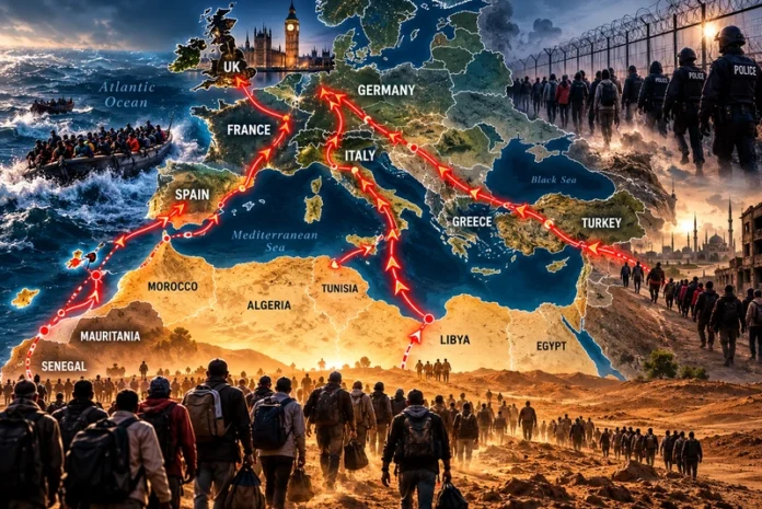 Europa vervangen