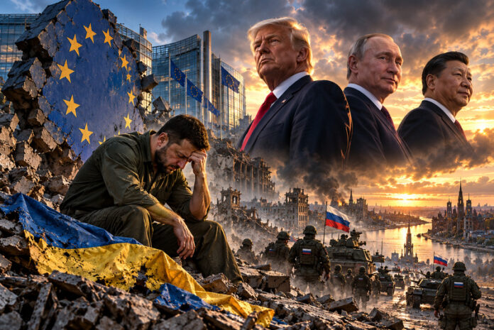 Het einde van het regime in Kiev en van de EU-oorlogsheersers is nabij