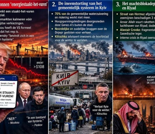 Het fictieve bestand: Trumps denkbeeldige staakt-het-vuren, de ineenstorting van de sanitaire voorzieningen in Kyiv en de naderende storm boven Riyad