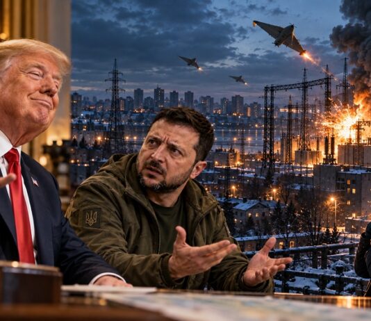 Trump kondigt stopzetting van aanvallen op energievoorzieningen aan; Zelensky zegt ‘Ik weet van niets’, terwijl Rusland een elektriciteitscentrale aanvalt