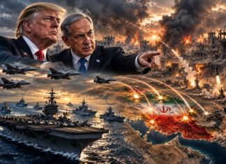 Trump praat over oorlog tegen Iran en bewandelt ook het pad ernaartoe. Netanyahu eveneens