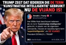 Trump zegt dat iedereen die de term ‘kunstmatige intelligentie’ gebruikt, ‘DE VIJAND’ van de staat is