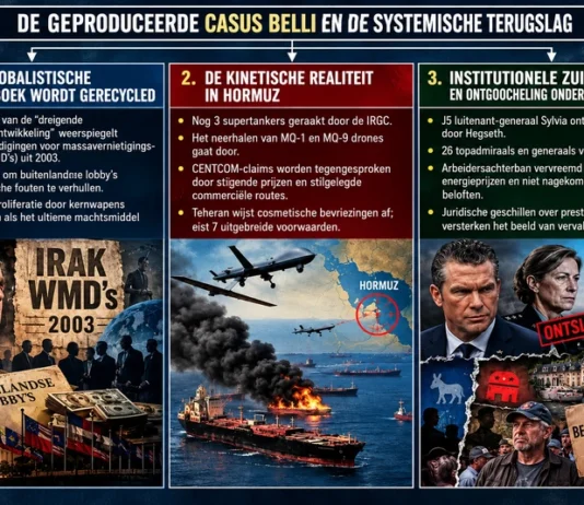 Trumps dreigement over Iraanse kernwapens – rechtstreeks uit het draaiboek van de globalisten: de wurggreep op de Golf en het uiteenvallen van het imperiale narratief