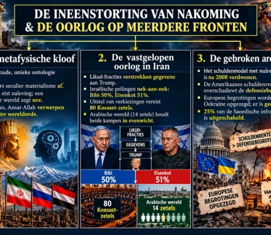 Voorbij de unipolaire luchtspiegeling: de metafysische kloof, de door schulden aangedreven oorlogsmachine en de rekensom van het imperiale verval