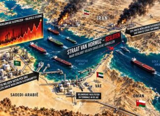 Als de Straat van Hormuz zoveel olie doorlaat, waarom plundert Trump dan de dieseltanks van Europa?