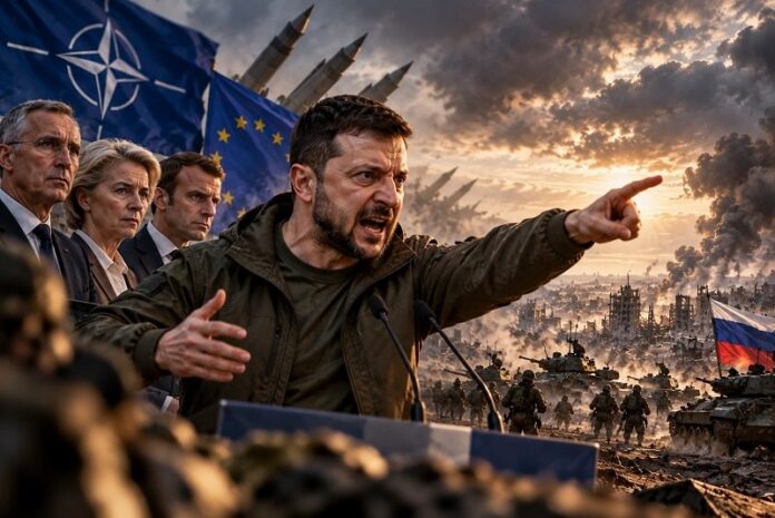 Zelensky roept nu op tot de Derde Wereldoorlog